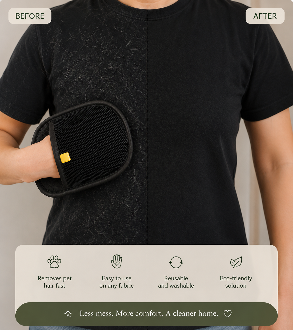 Reusable Eco Lint Glove